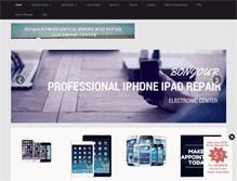 Tablet Screenshot of bayelectronic.com